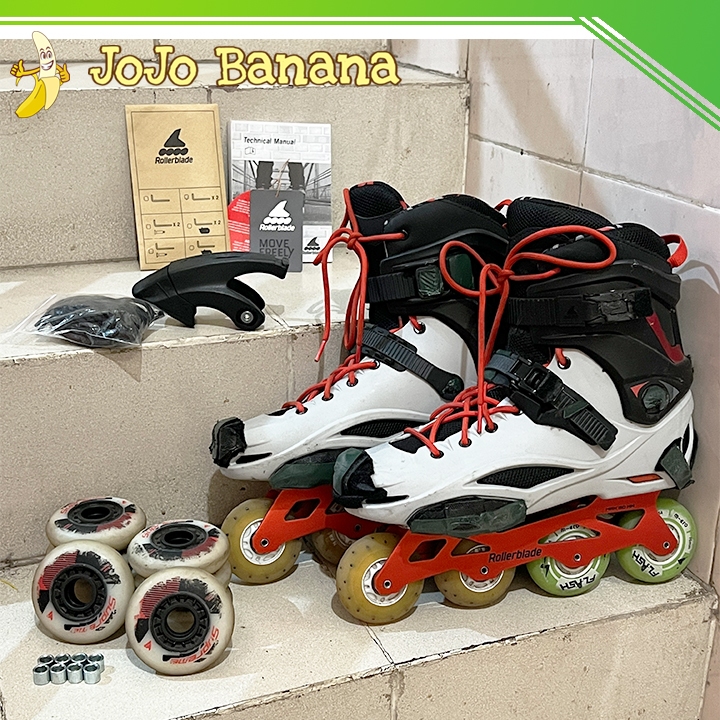 Preloved Rollerblade RB Pro X Inline Skate Sepatu Roda Second