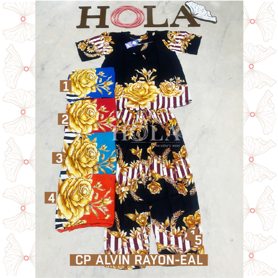 HOLA_FASH | ALVIN RAYON ABG, ALVIN BATIK ABG, SETELAN RAYON, CP ABG