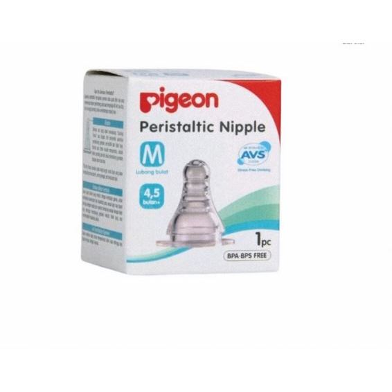 Pigeon Stretchable Nipple 1 Box M