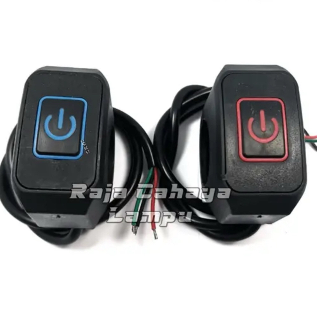 saklar on off LED lampu saklar on off saklar stang on off waterproof universal beat crf KLX Vixion d