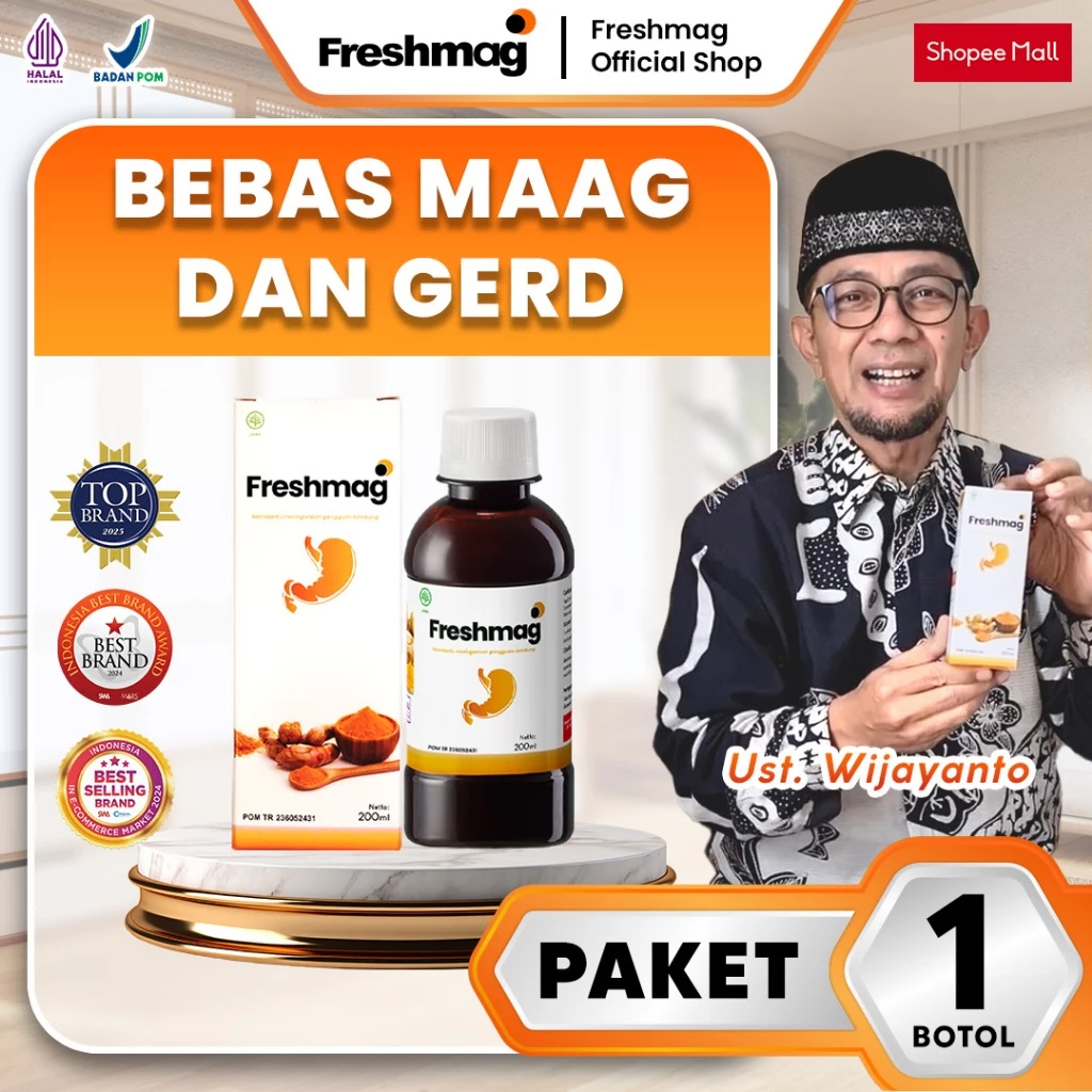 FRESHMAG Madu Lambung Asli Untuk Maag GERD Original