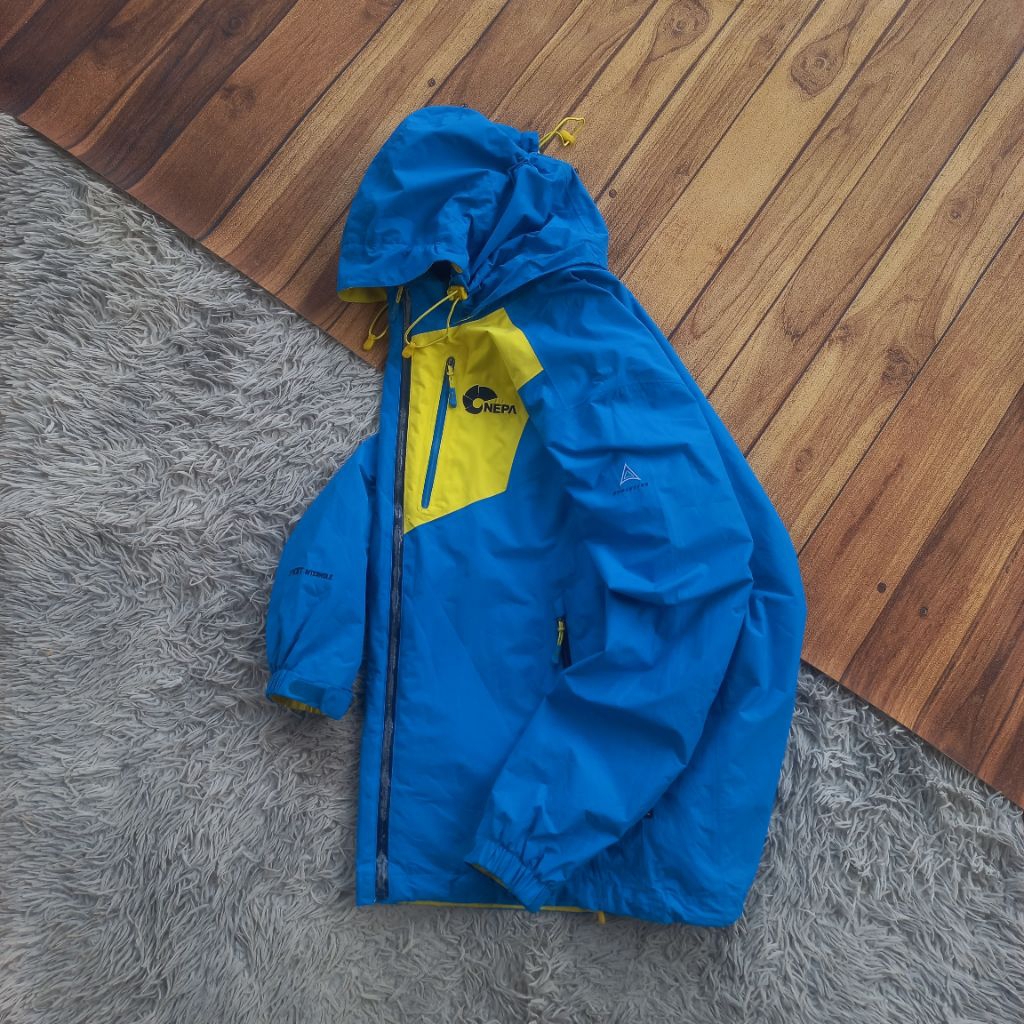 Jaket Outdoor Nepa Evolution Xvent Interhole Gorpcore Waterproof NOT  goretex blocktech running spor