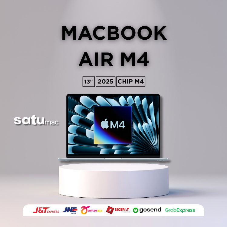 Macbook Air 2025 Chip M4 13 Inch 16/256GB New/Second