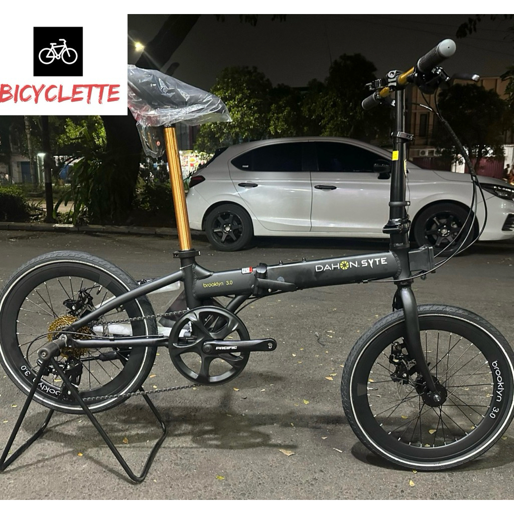 Sepeda Lipat Dahon Syte Brooklyn Alloy 8 Speed Shimano Disc Brake