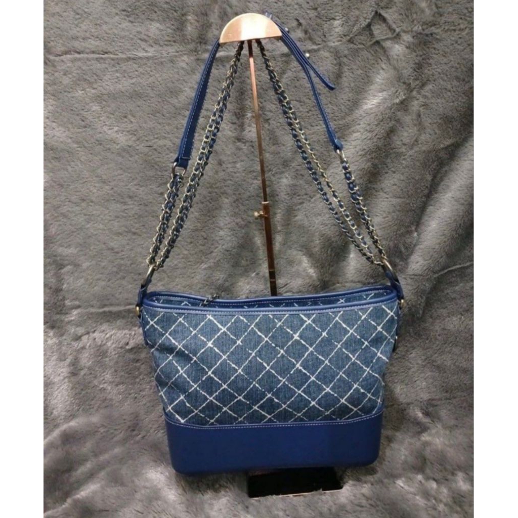 Tas Preloved Second Cendol Chanel* Gabrielle Large Denim