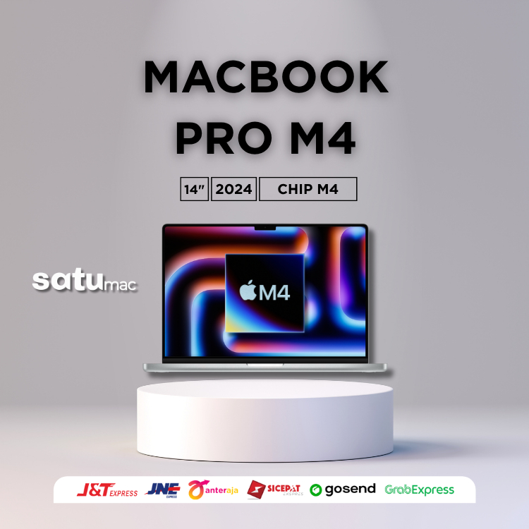 MacBook Pro M4 2025 14 Inci 512GB 1TB RAM 16GB 24GB New/Second