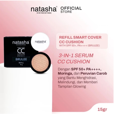 NATASHA SKINCARE REFILL SMART COVER CC CUSHION WITH SPF 50+ PA++++