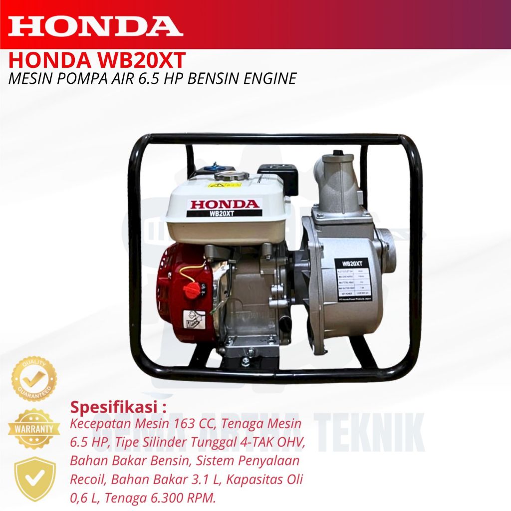 ALKON POMPA AIR HONDA WB20XT 2 inchi MADE IN JAPAN TERMURAH BEST SELLER 