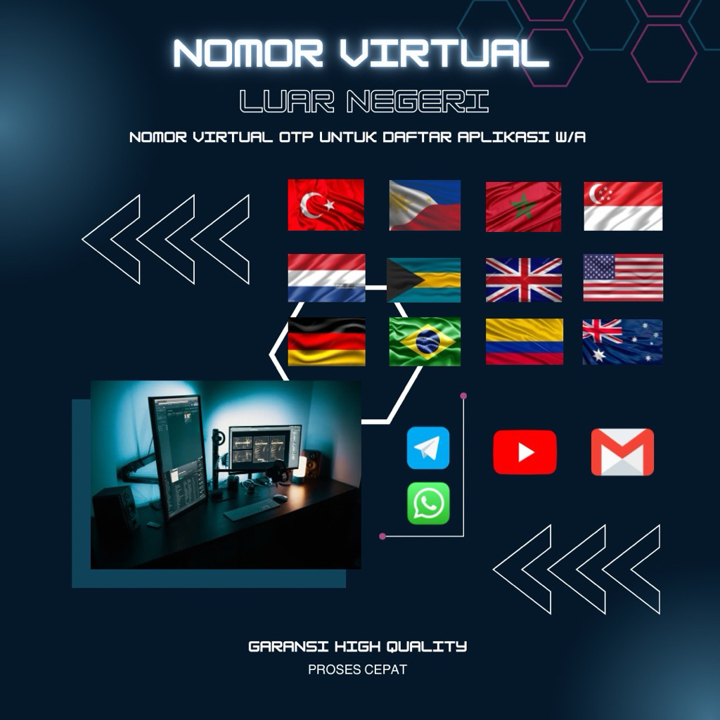 Kartu Perdana Luar Negeri bisa untuk Wa Tele dll