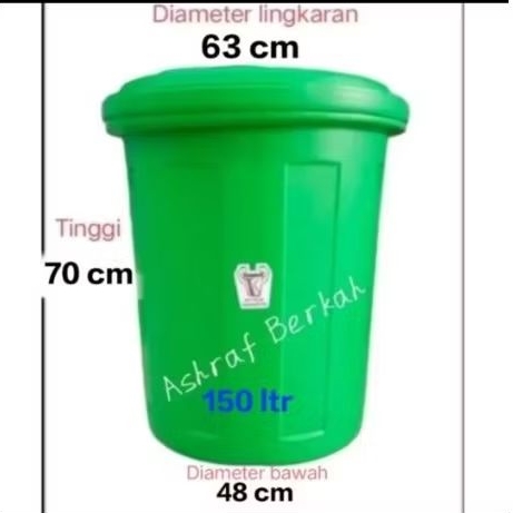 gentong Air 150 liter / Tong 150 liter