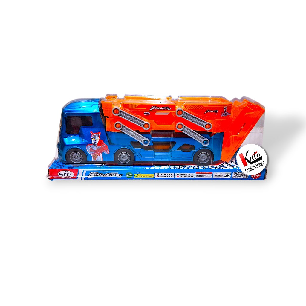 Mainan Happy Truck NASCAR Ultraman  Truk Balap Anak dengan Desain Keren