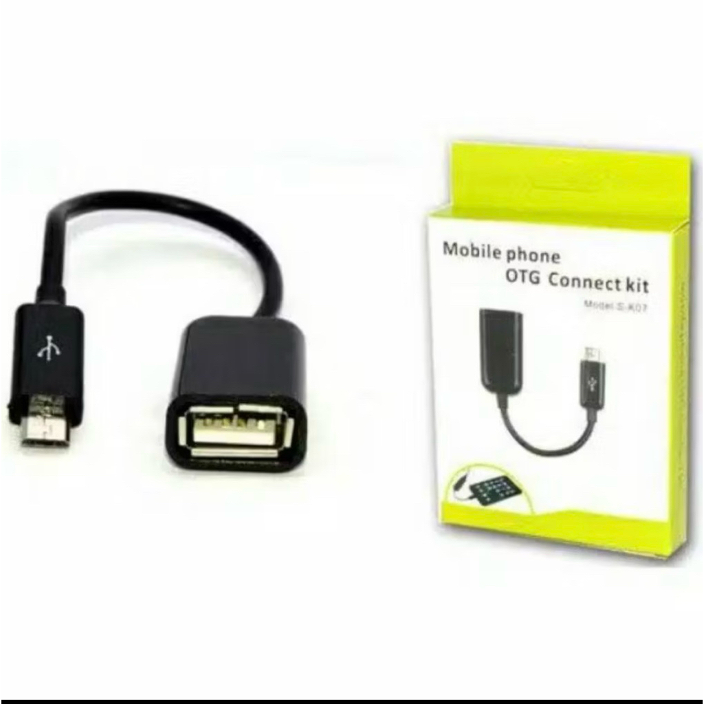 OTG Micro USB Adapter Converter Flashdisk ke HP Android