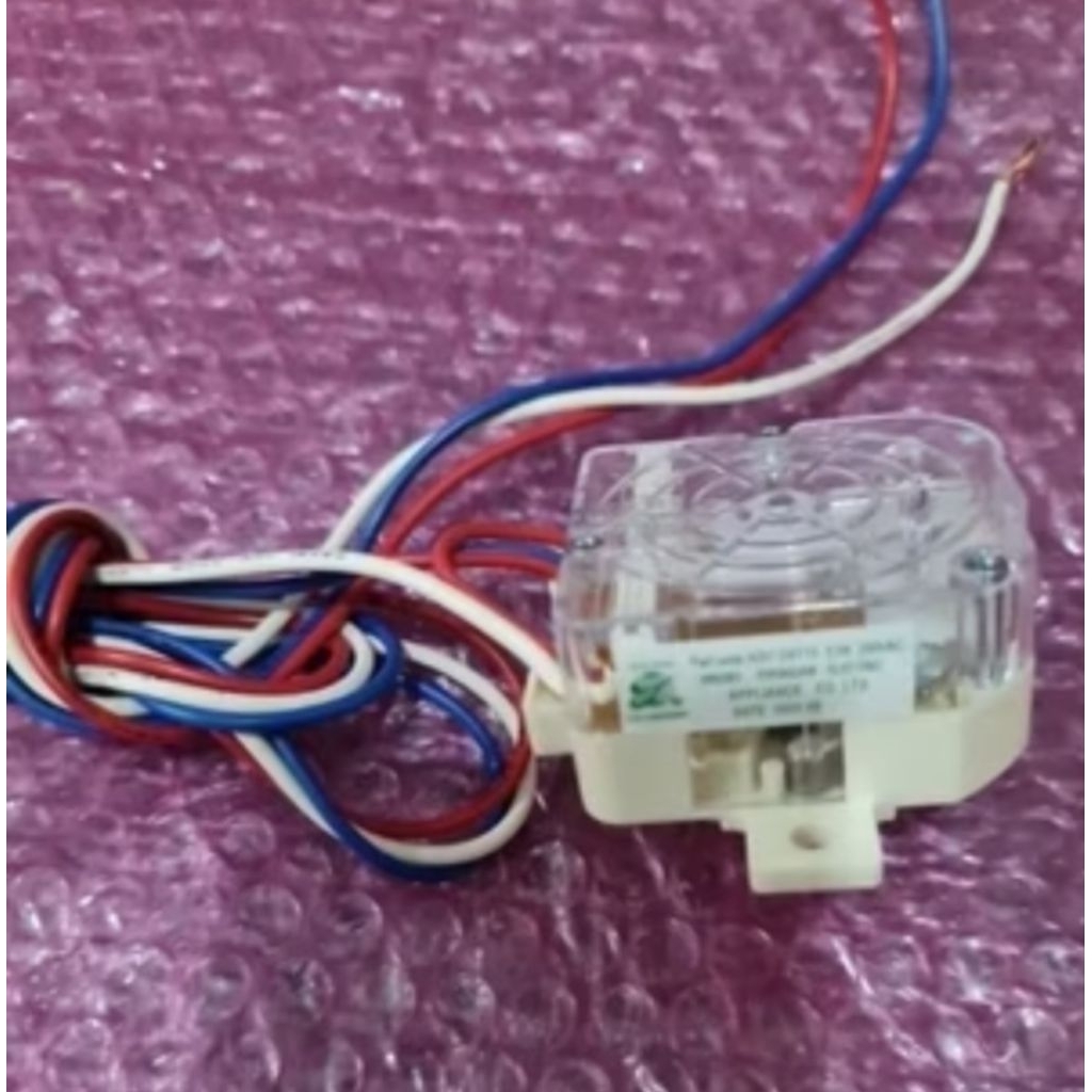 Timer mesin cuci SHARP 3 kabel panjang DXT15 original