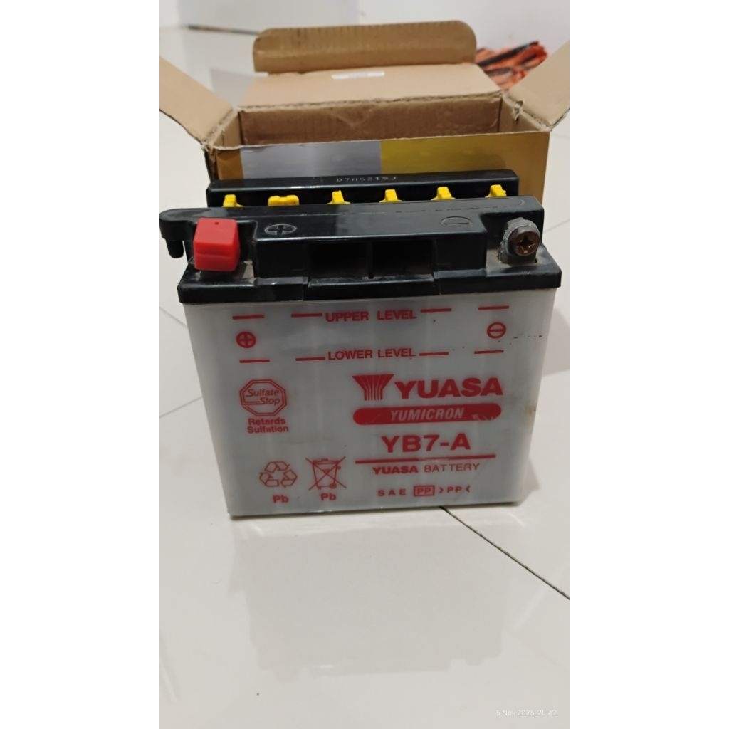 aki motor basah thunder 125 accu basah