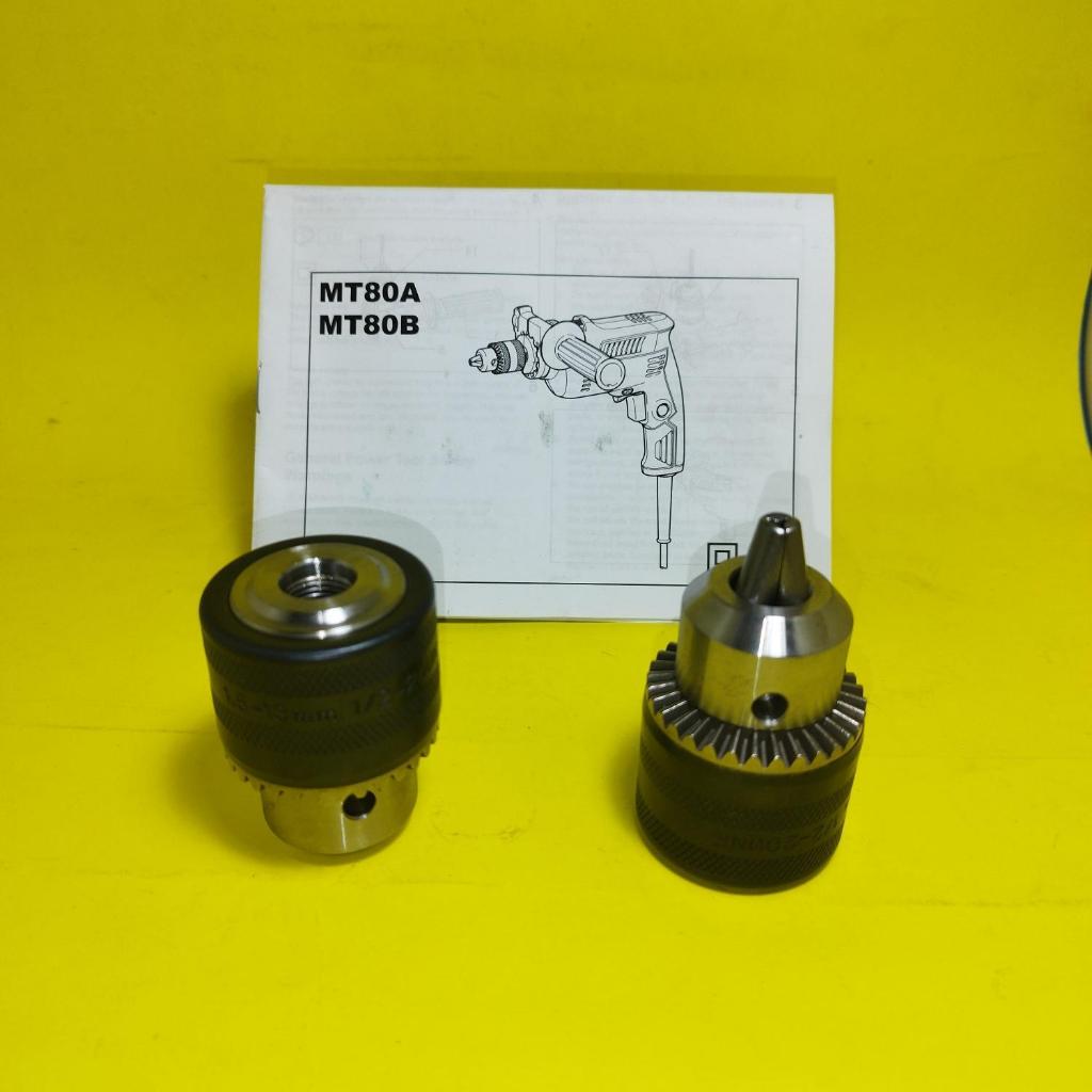 Chuck Drill kepala bor makita maktec MT80 mt 80 asli original