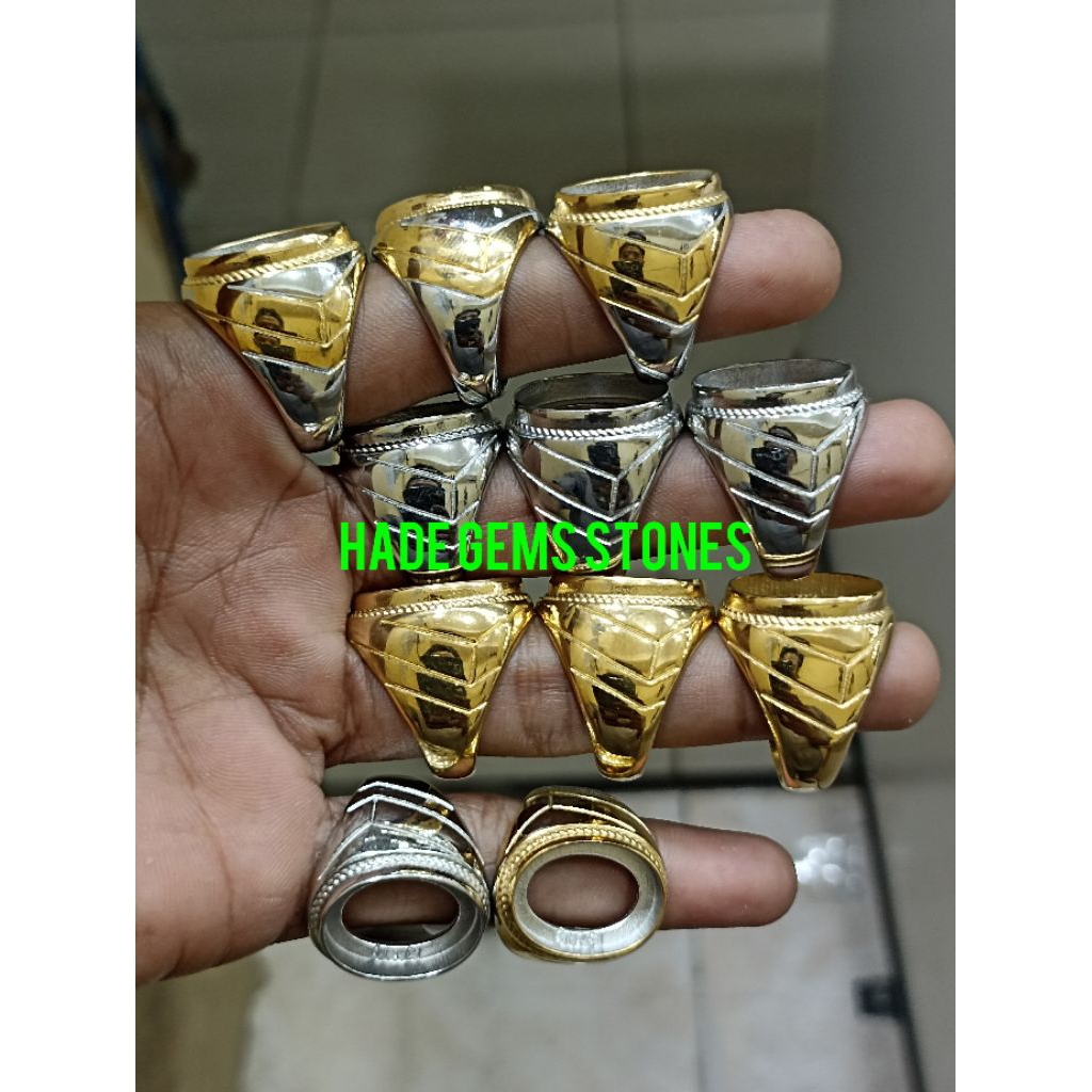 cincin titanium 20x15 & 18x13 tanam model 3L