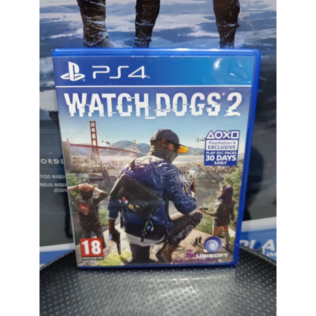 Bd / Kaset WatchDogs2 Ps4 Second Bekas