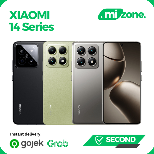 (HP BEKAS) Xiaomi 14 / 14T / 14T Pro Second Smartphone Snapdragon Mediatek Layar AMOLED 6.36 inch 50