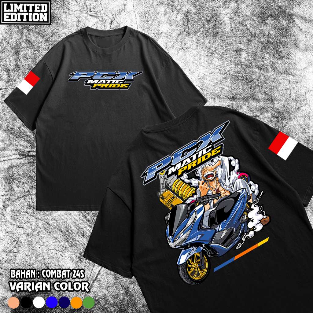 T-SHIRT KAOS - PCX 160 - PCX Modifikasi - PCX Thailook - Kaos PCX 160 Unisex pria wanita - Kaos Pcx 