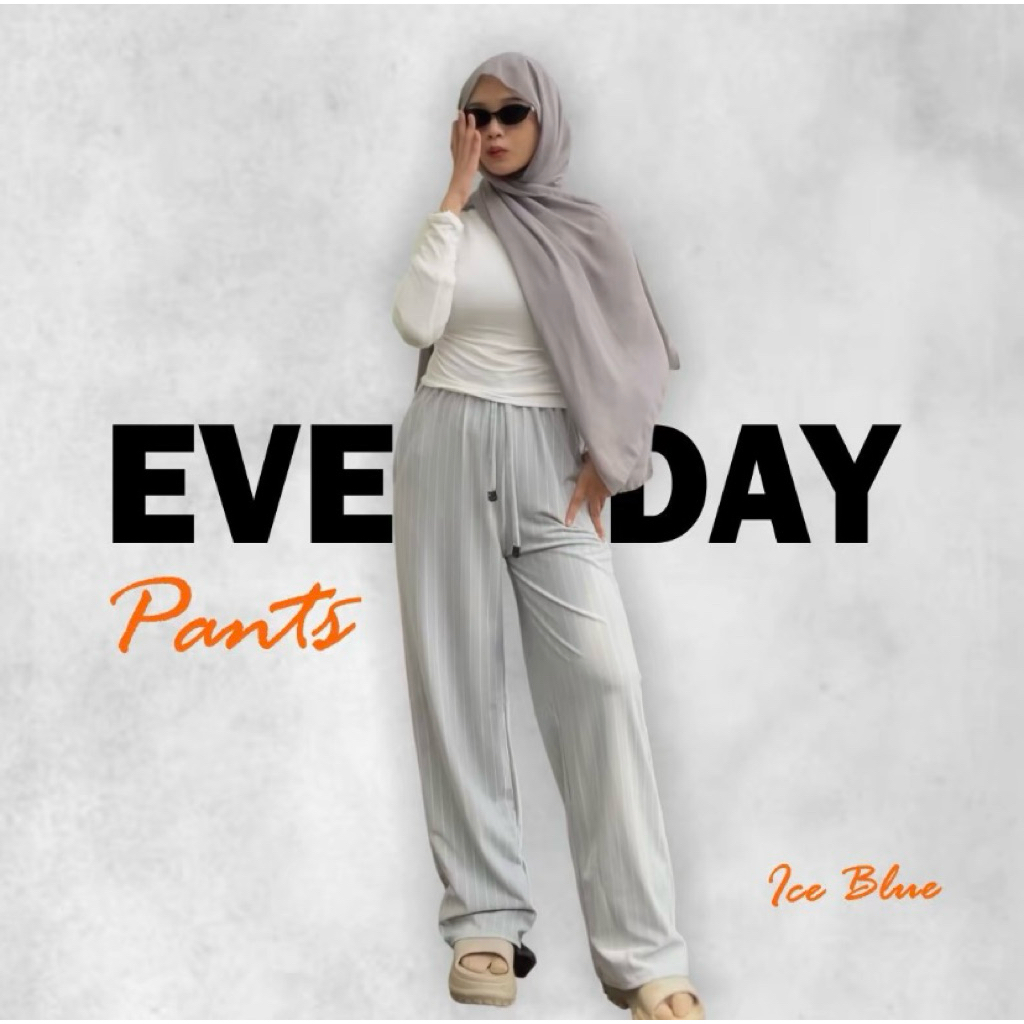 SixTeen-EveryDayPants-StripaPants-CelanaPanjangWanitaHighwist
