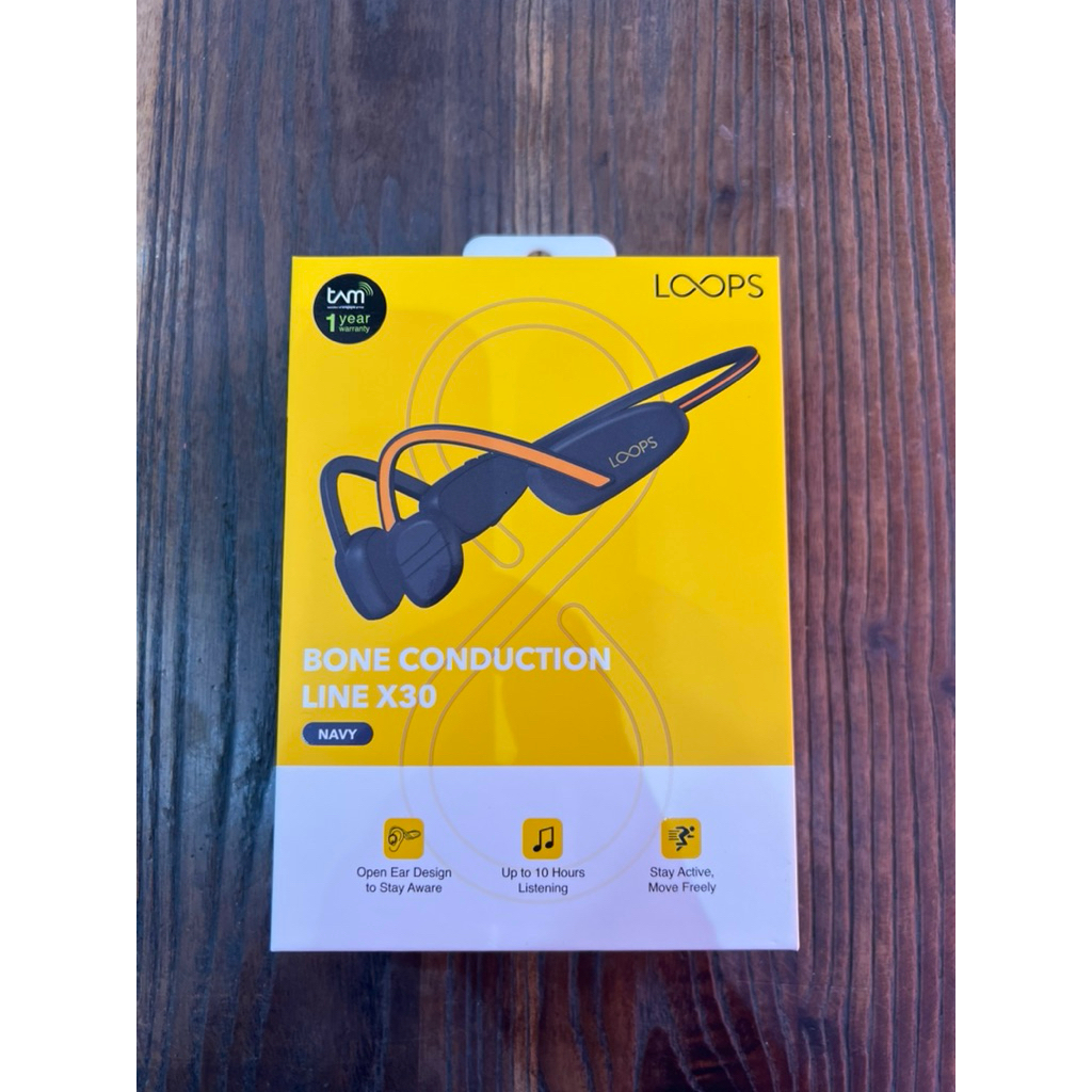 LOOPS Bone conduction line earphone X30 GARANSI RESMI TAM 1TAHUN