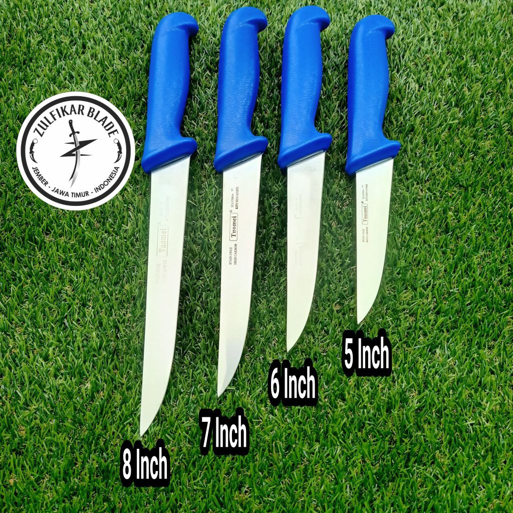 PISAU TUOMEI BONING SERIES BUTCHER STRAIGHT STENLEES STEEL QUALITY ASSURANCE