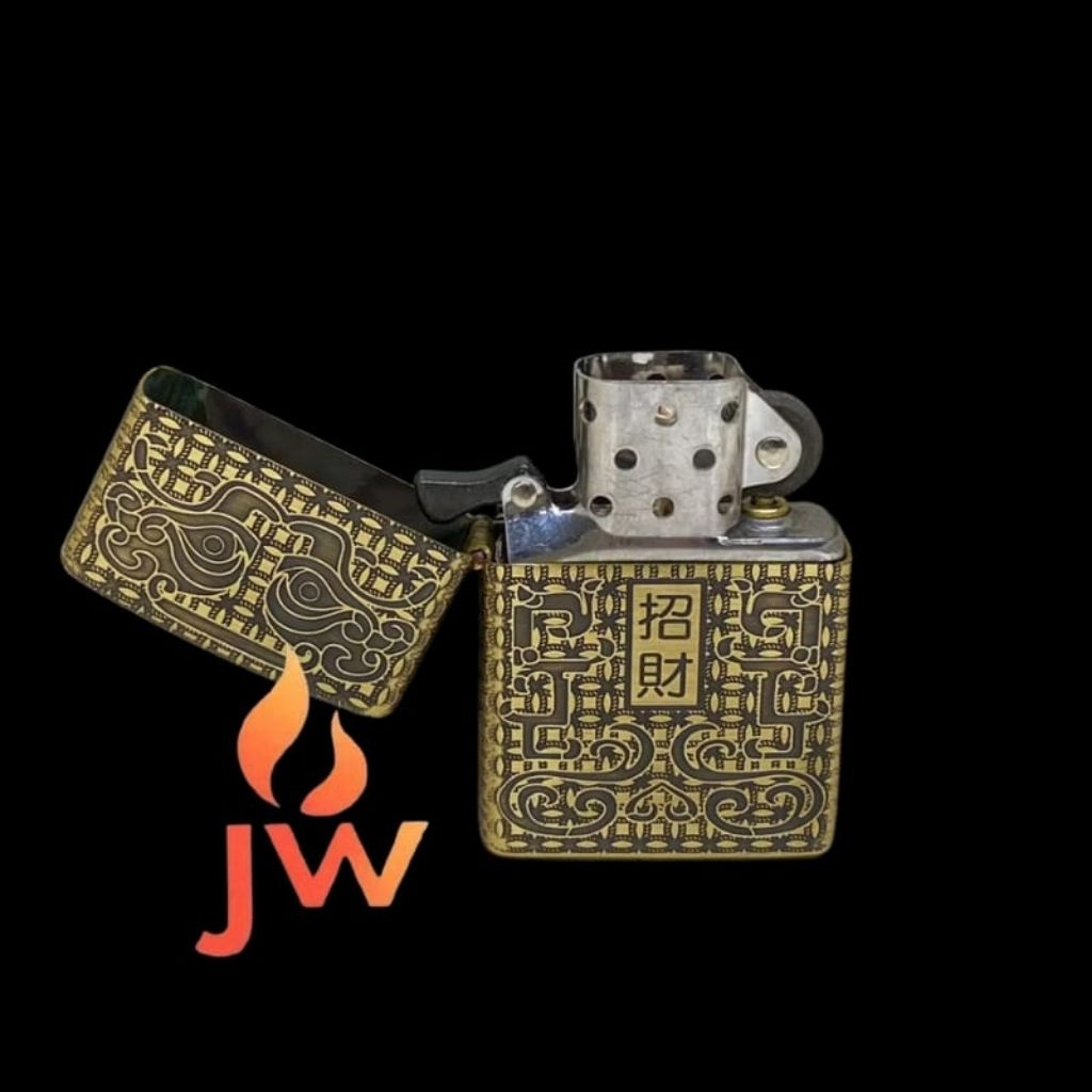 Korek api Zippo Motif Grafir  Full Batik Abstrak- Premium