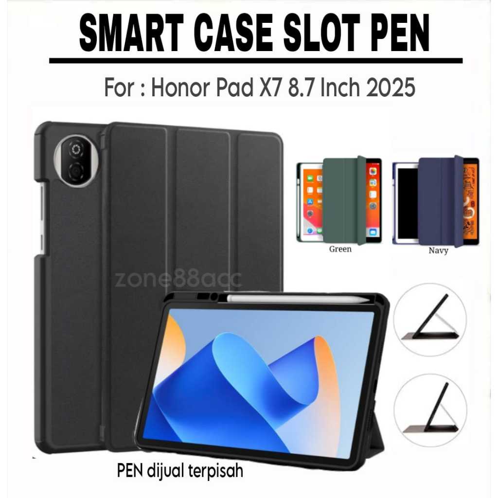 Smartcase Slot Pen Honor Pad X7 2025 8.7"inch/ softcase honor pad x7 / casing honor pad x7 / case ho