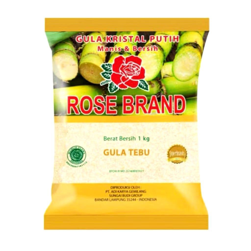 [ECER] GULA ROSEBRAND KUNING KEMASAN 1KG / Gula rosebrand 1kg