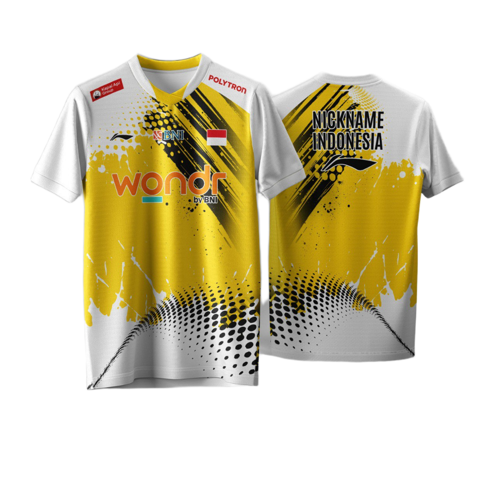Jersey Badminton Linning Indonesia