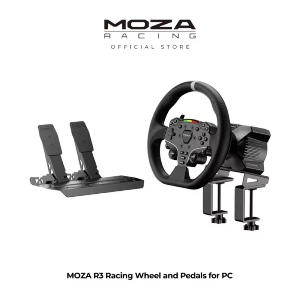 Second MOZA Racing R3 Steering Wheel seken