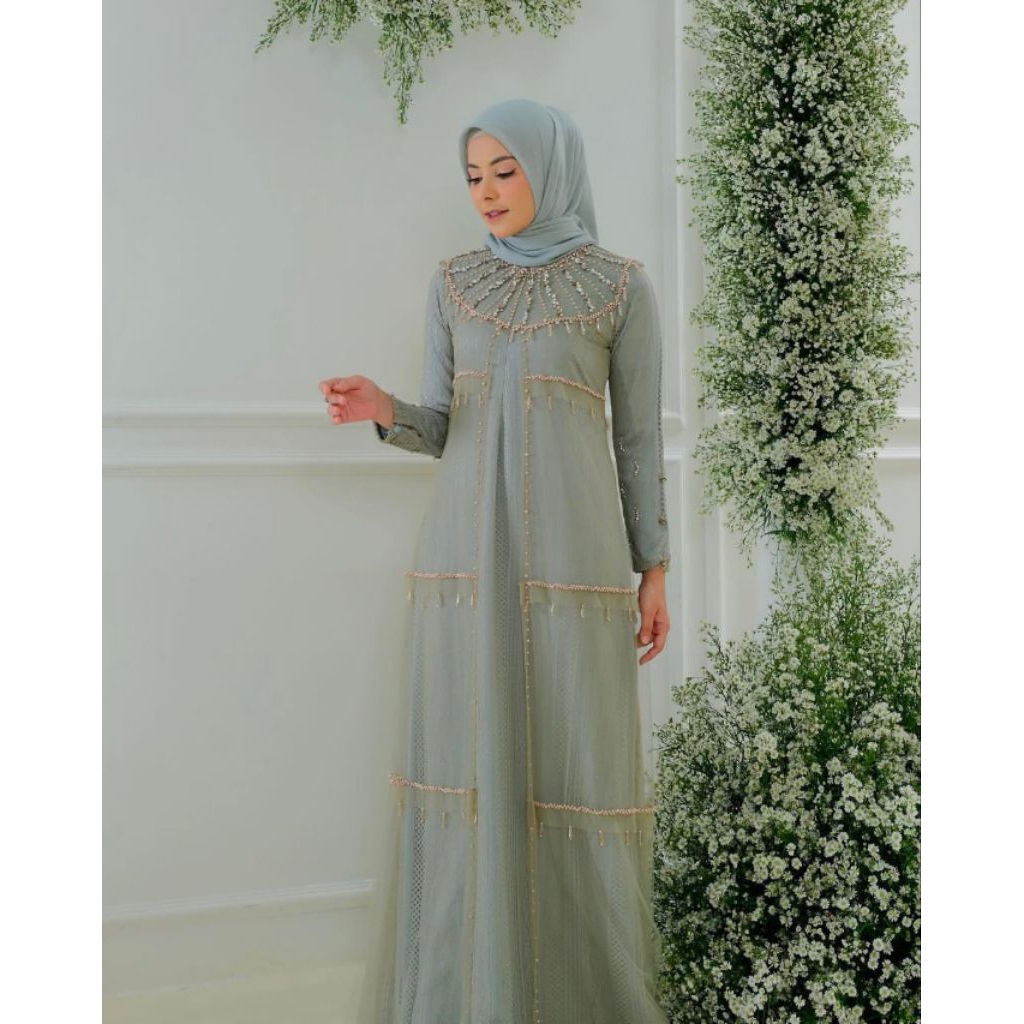 SYAZA LUXURY IED SERIES JAVINA OFFICIAL  /  SYAZAA IED SERIES DRESS JAVINA  /  GAMIS LEBARAN ORI JAV