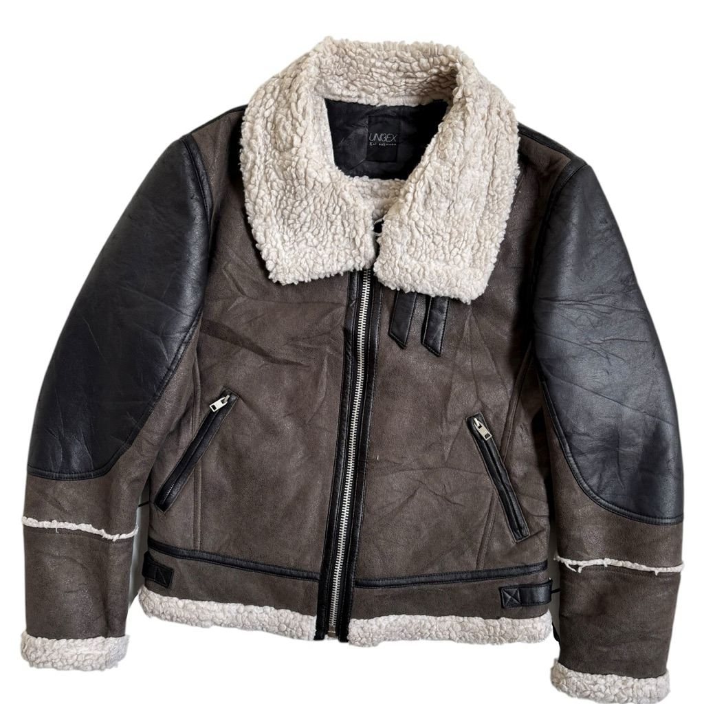 Kai-Aakman sherpa jacket - size M