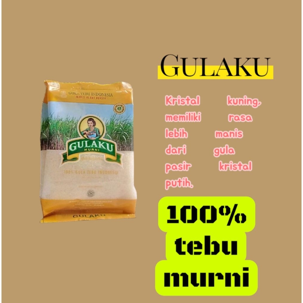 GULAKU 200 GRAM/ GULAKU KRISTAL KUNING