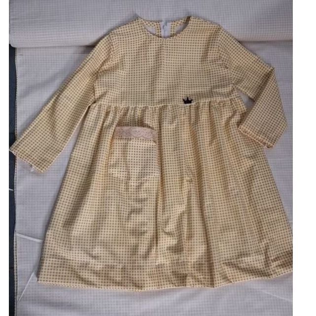 gamis anak murah kotak-kotak