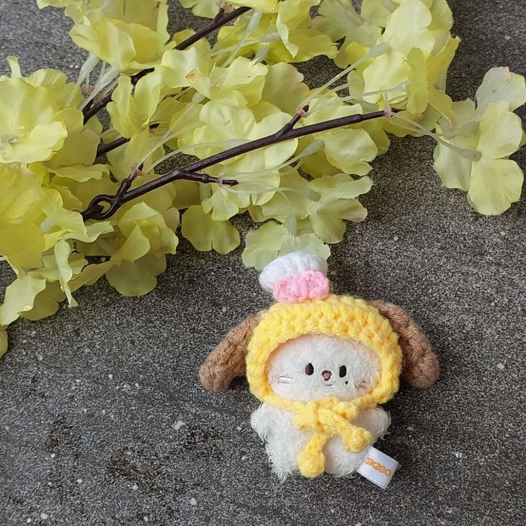 Pompompurin Hat Skzoo Micro Crochet Clothes Doll Straykids