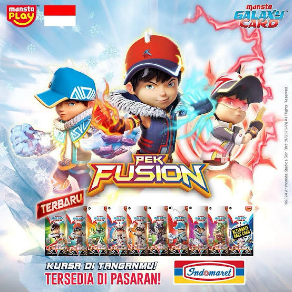Monsta Galaxy Card - Fusion Pek