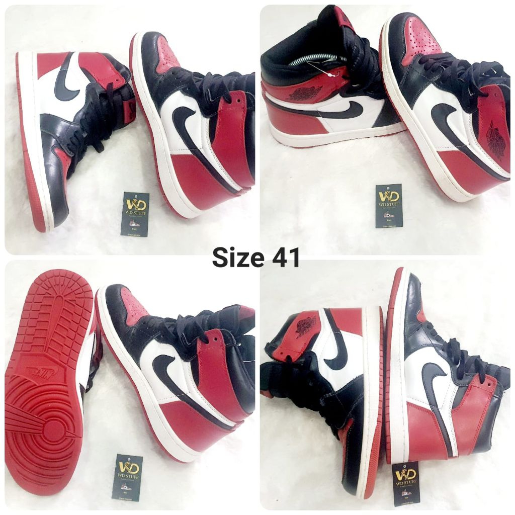 Booting Red & Black Nike Air Jordan