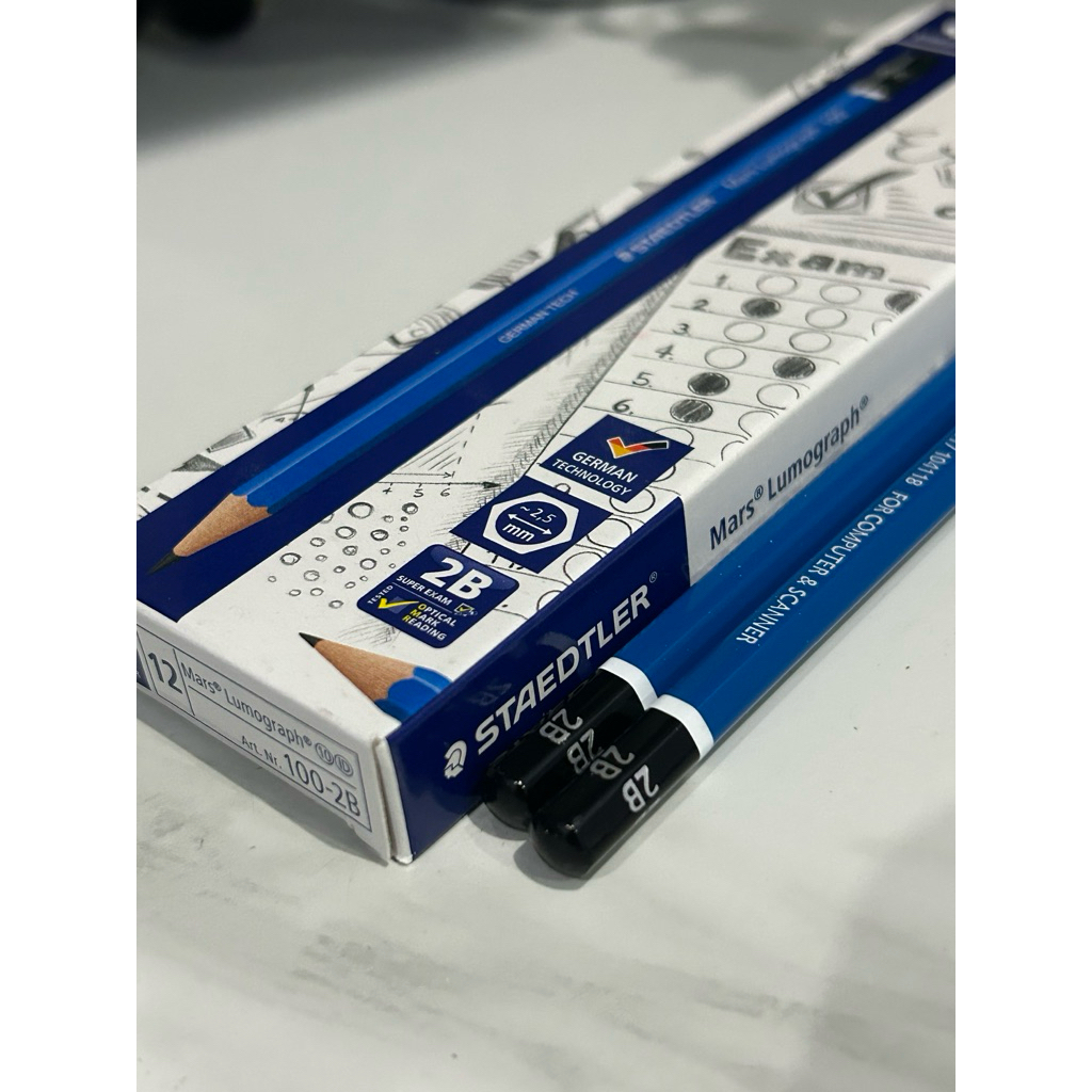 (SATUAN )PENSIL 2B STAEDTLER ORIGINAL ASLI