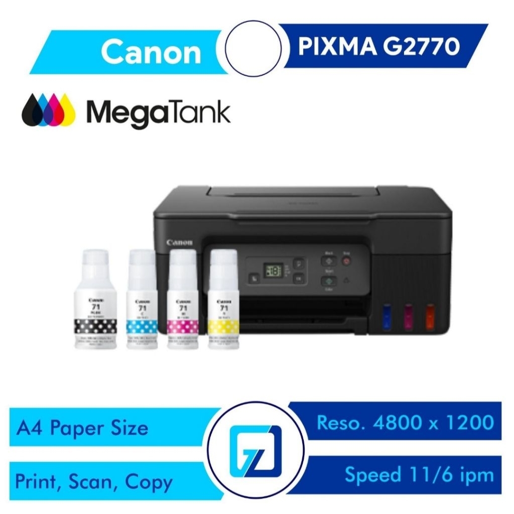 PRINTER CANON G2770 PRINT COPY SCAN