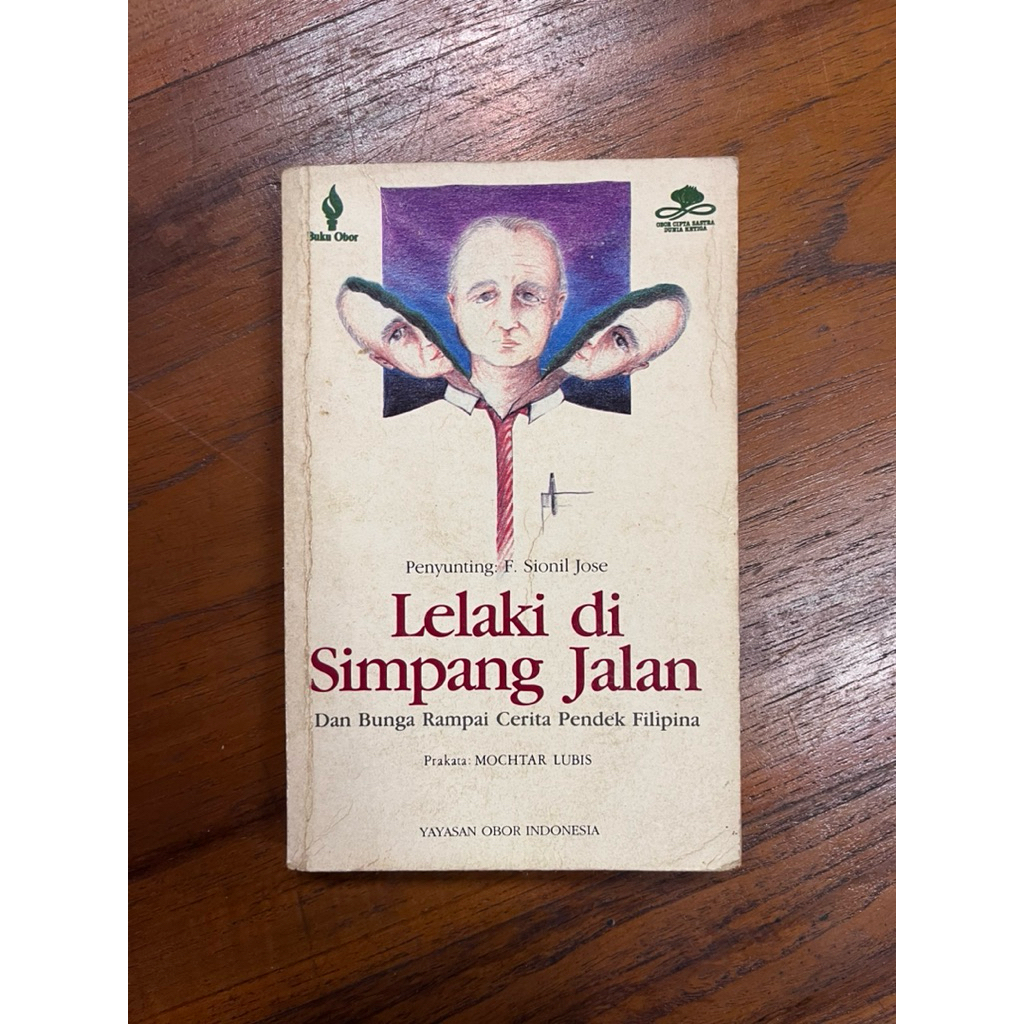 Buku Original - Lelaki di Simpang Jalan dan Bunga Rampai Cerita Pendek Filipina