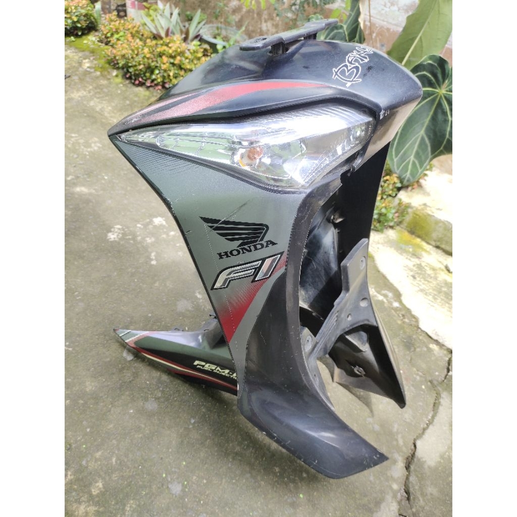tebeng sayap Honda Supra helm in fi original