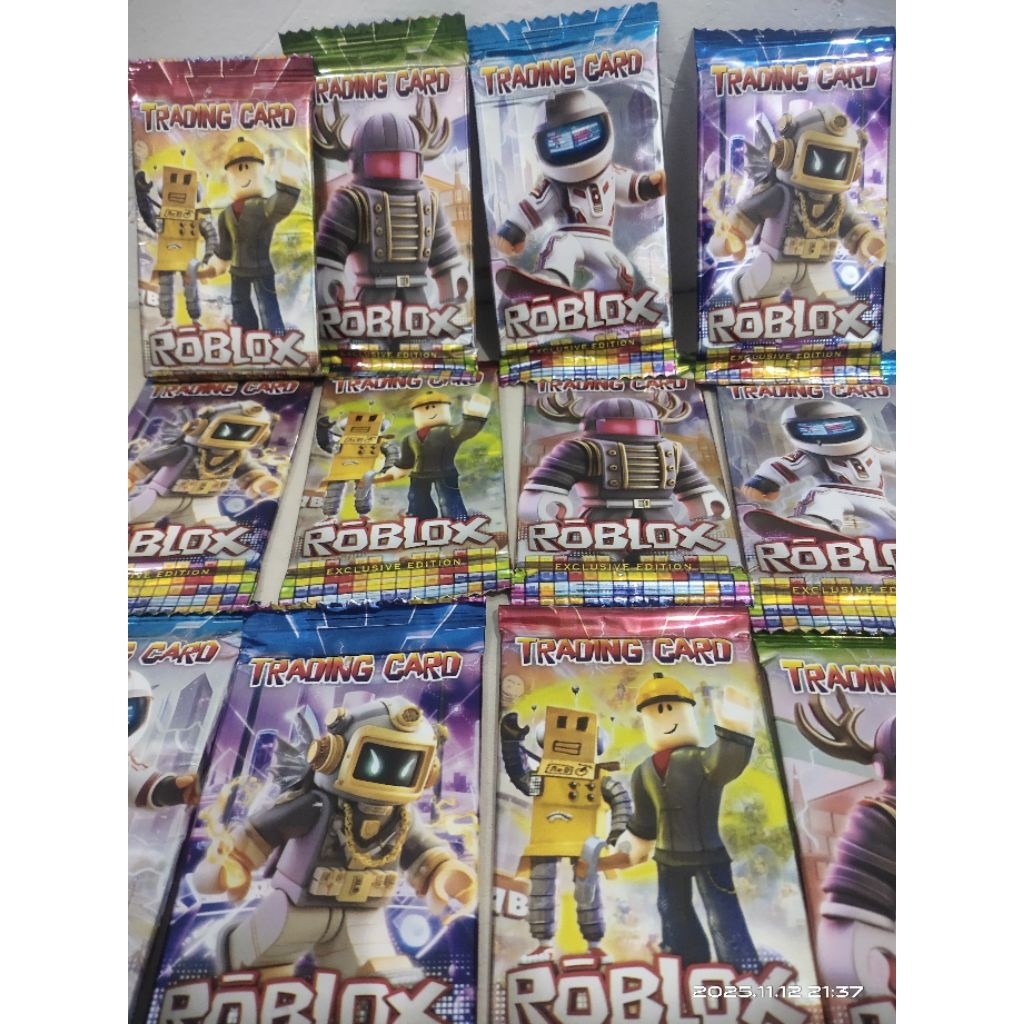 TREDING CARD GAME KARTU ROBLOX12SASET