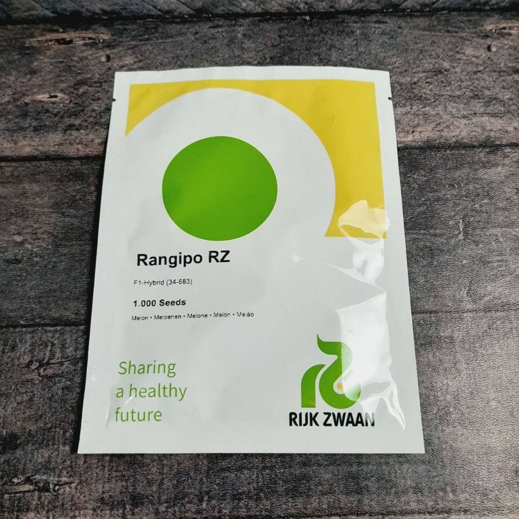 Benih RANGIPO RZ Original Benih Melon Rangipo isi 1000 seeds Benih Melon Rangipo RZ