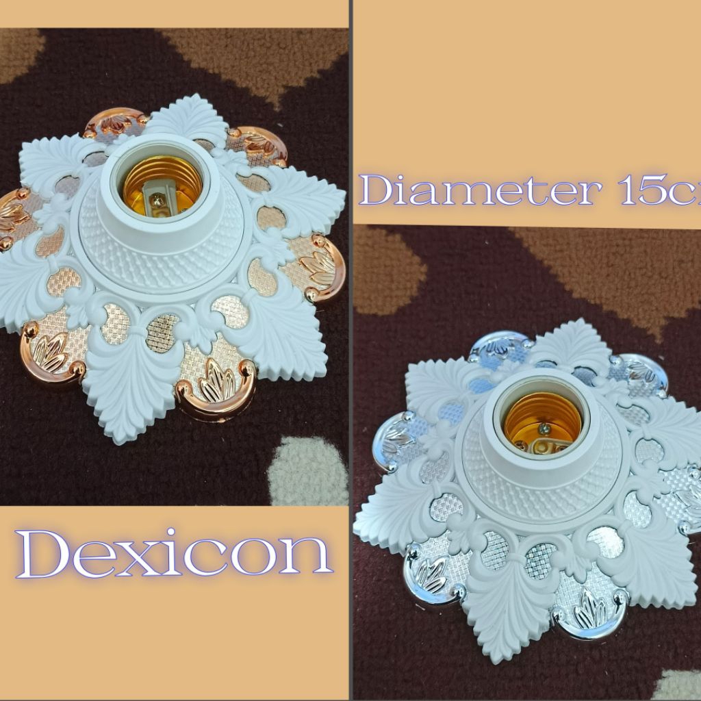 fiting hias plafon gypsum dexicon hiasan plafon minimalis Lampu