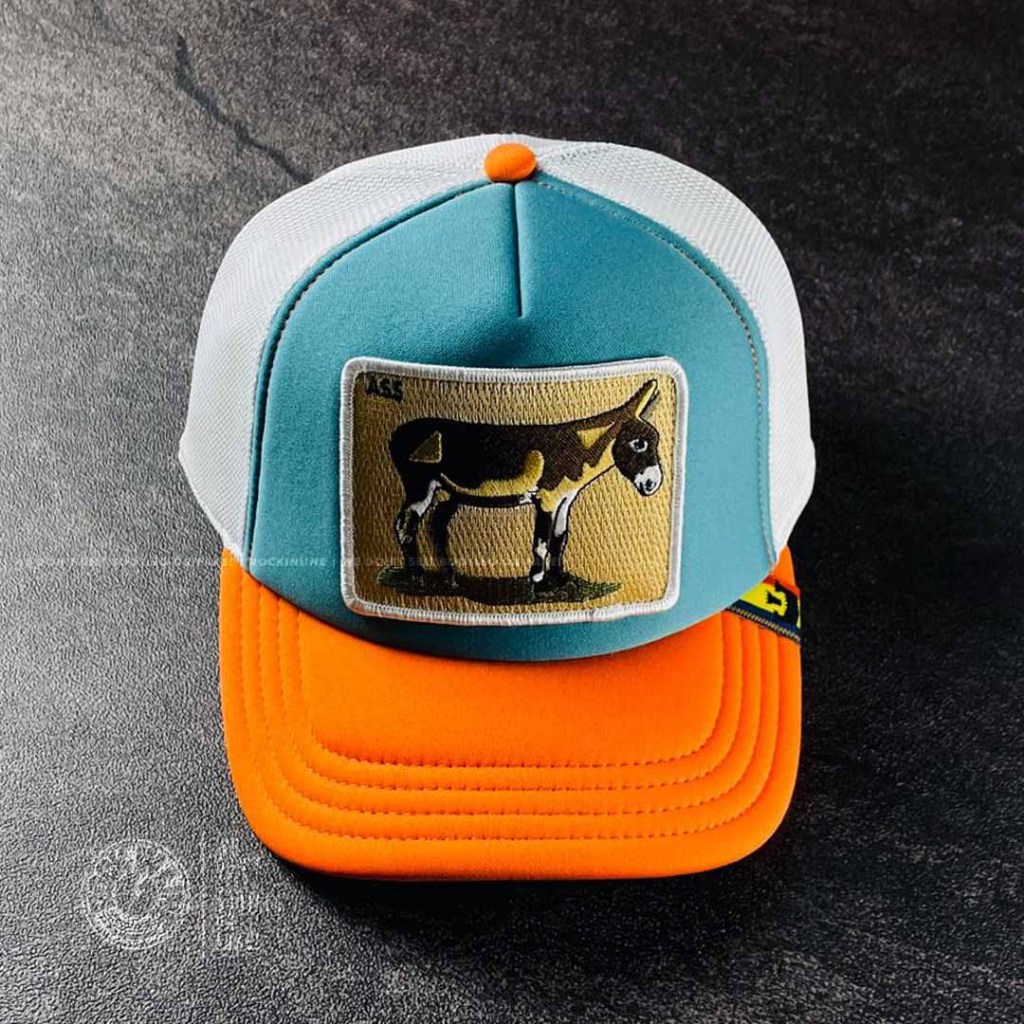 Topi GOORIN BROS - FIRST ASS - TEAL Trucker - Topi Goorin Bros Original