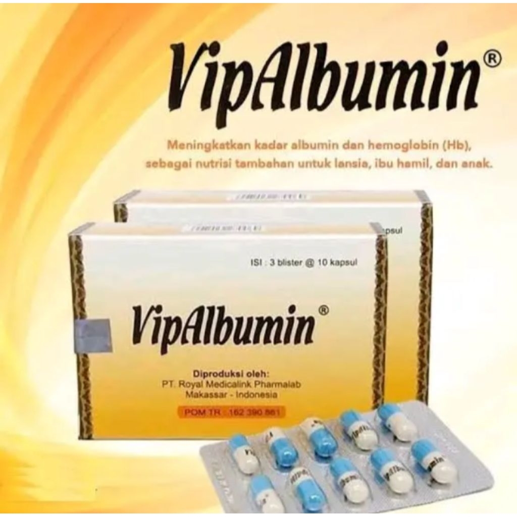 vip albumin per strip