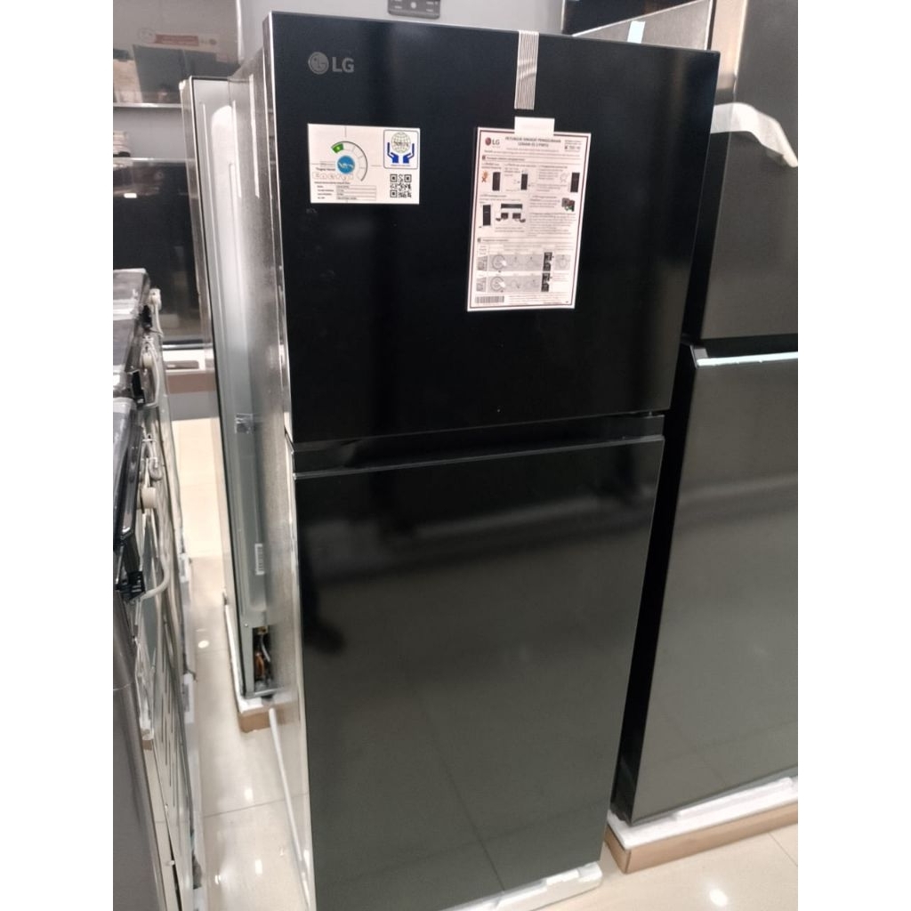 Kulkas LG 2 pintu GN-B212PFNR 235 Liter Black Hitam
