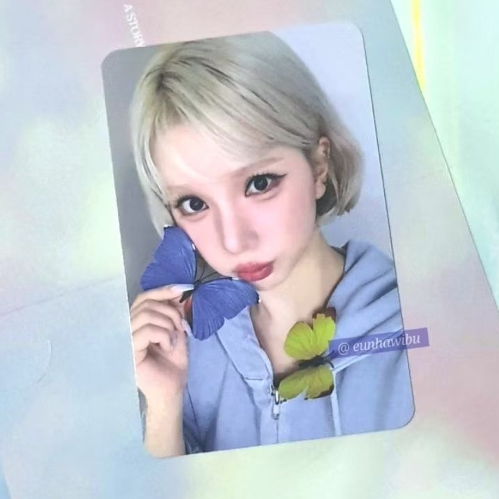 PHOTOCARD PC POB VIVIZ EUNHA A MONTAGE OF ()
