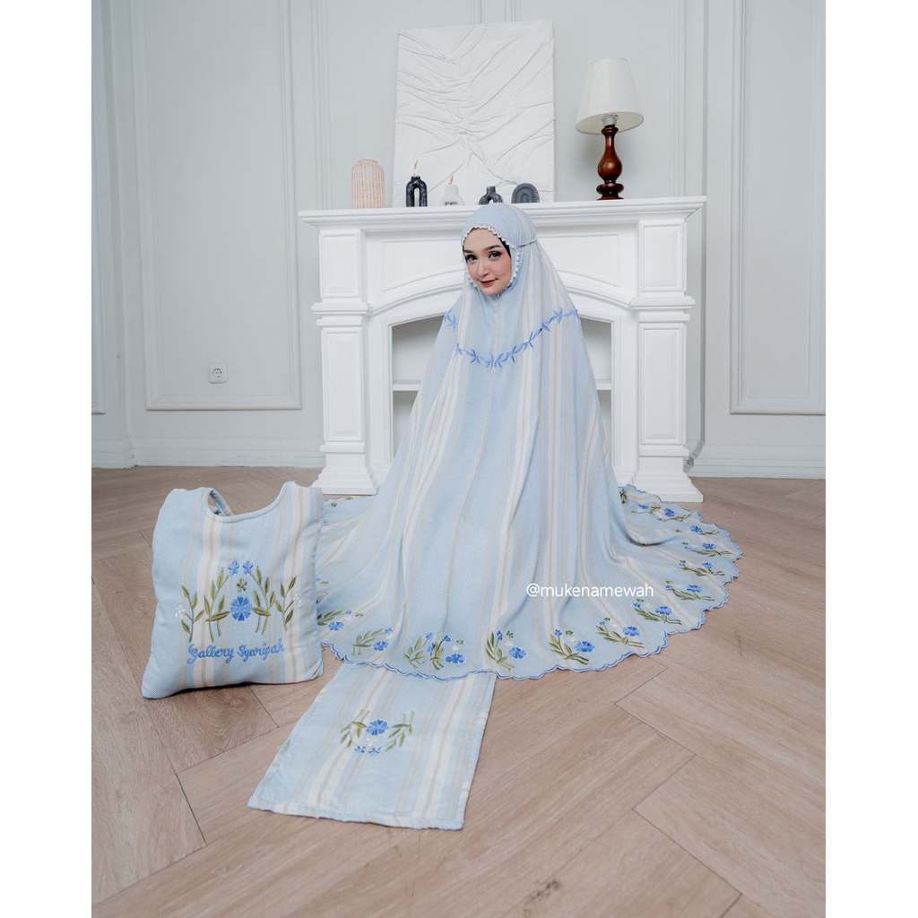 MUKENA SET SEJADAH / MUKENA MEWAH / MUKENA 2IN1 / MUKENAMEWAH / MUKENA RAMADHAN / MUKENA LEBARAN 202
